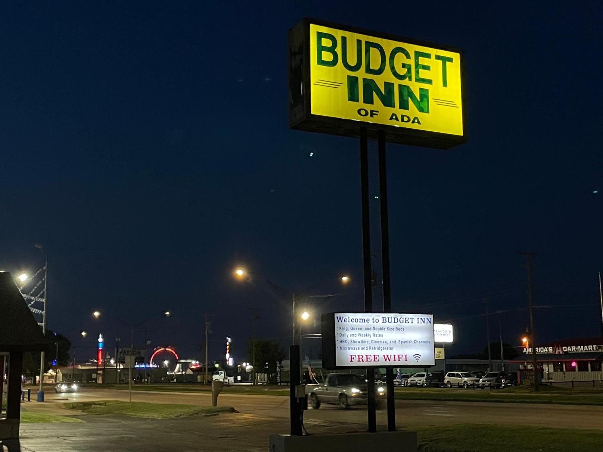 Budget Inn Ada Exteriör bild